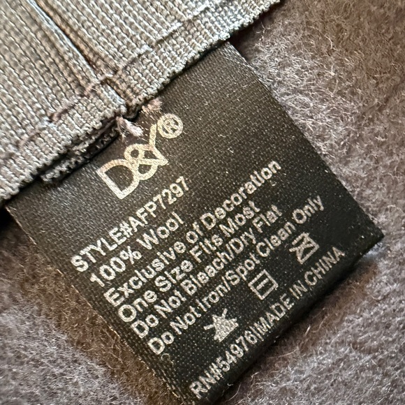 Lizard Thicked Elegant Black Wool Hat 100% Wool - Picture 6 of 8